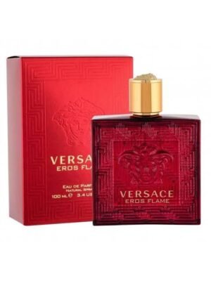 Versace Eros Flame Eau de Parfum for Men - Intense Designer Fragrance 100ml